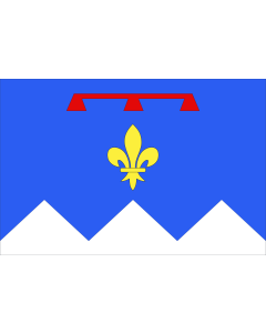 Fahne: Flagge: Fr département Alpes-de-Haute-Provence | Alpes-de-Haute-Provence | Département des Alpes-de-Haute-Provence