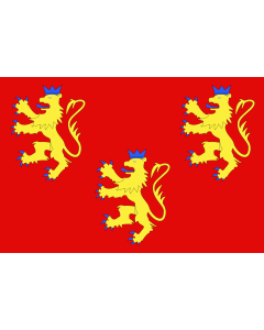 Fahne: Flagge: Fr département Dordogne | Dordogne | Département de la Dordogne