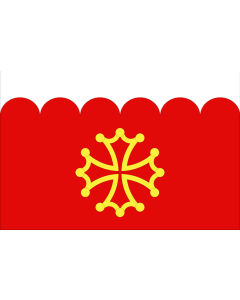 Fahne: Flagge: Non-officiel fr département Gard | Gard | Département du Gard