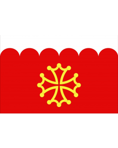 Fahne: Flagge: Non-officiel fr département Gard | Gard | Département du Gard