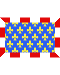 Fahne: Flagge: Non-officiel fr département Indre-et-Loire | Indre-et-Loire | Département d Indre-et-Loire