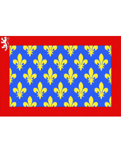Fahne: Flagge: Fr département Sarthe | Sarthe | Département de la Sarthe | Banniel departamant ar Sarthe  pe ar Seurzh