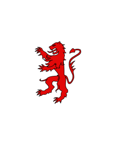 Fahne: Flagge: Gers | Department of Gers | Banniel Gers