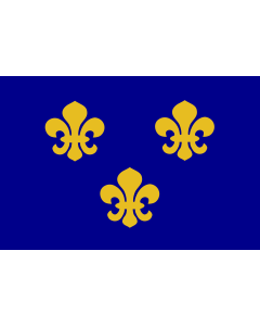 Fahne: Flagge: Medieval France | Present day s Île-de-France