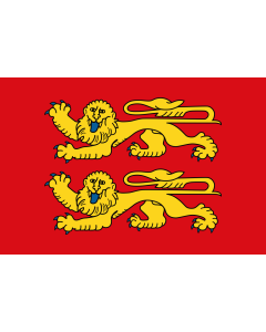 Fahne: Flagge: Normandie | Normandy | Normandia | Couleu de la Normaundie | Banniel Normandi | Normanniae