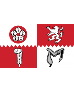 Fahne: Flagge: Leicestershire