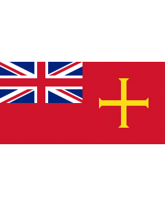 Fahne: Flagge: Civil Ensign of Guernsey