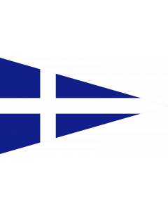 Fahne: Flagge: Greek Royal Navy Senior officer s