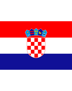 Fahne: Flagge: Kroatien