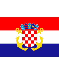 Fahne: Flagge: Naval Ensign of Croatia