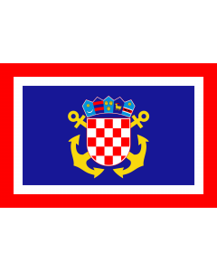 Fahne: Flagge: Naval Jack of Croatia