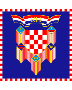Fahne: Flagge: President of Croatia | Presidential Flag of the Republic of Croatia | Predsjednika Republike Hrvatske