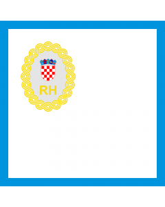 Fahne: Flagge: Präsidenten der Regierung der Republik Kroatien