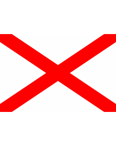 Fahne: Flagge: Saint Patrick s saltire