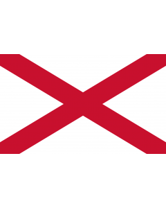 Fahne: Flagge: St Patrick s saltire