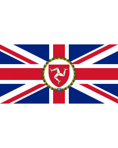 Fahne: Flagge: Lieutenant Governor of the Isle of Man | This flag was originally uploaded as w en Image Flag of the Governor of the Isle of Man