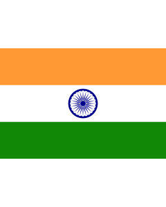 Fahne: Flagge: Indien