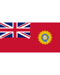 Fahne: Flagge: British Raj Red Ensign