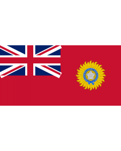 Fahne: Flagge: British Raj Red Ensign