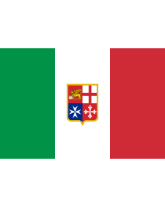 Fahne: Flagge: Civil Ensign of Italy | This W3C-unspecified vector image was created with Inkscape