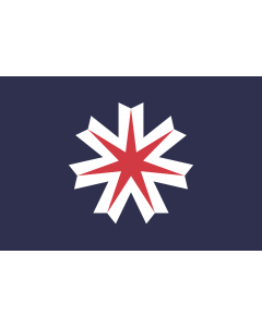 Fahne: Flagge: Hokkaidō