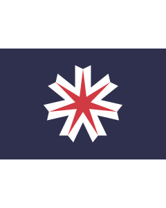 Fahne: Flagge: Hokkaidō
