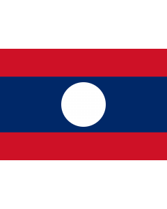 Fahne: Flagge: Laos