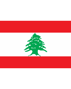 Fahne: Flagge: Libanon