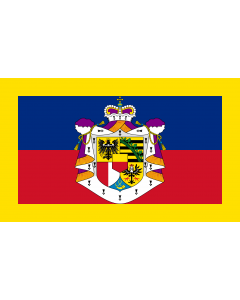 Fahne: Flagge: Fürsten von Liechtenstein