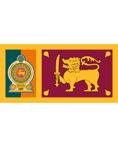 Fahne: Flagge: Sri Lankan Army