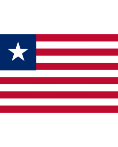 Fahne: Flagge: Liberia