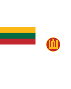 Fahne: Flagge: Lithuanian Minister of Defence s