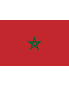 Fahne: Flagge: Marokko