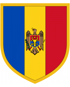 Fahne: Flagge: Scudetto Moldova