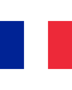 Fahne: Flagge: Saint-Martin (franz. Teil)