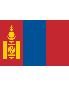 Fahne: Flagge: Mongolei