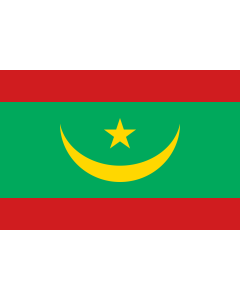 Fahne: Flagge: Mauretanien