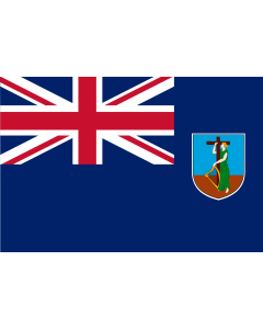 Fahne: Flagge: Montserrat