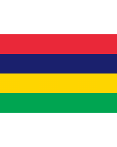 Fahne: Flagge: Mauritius