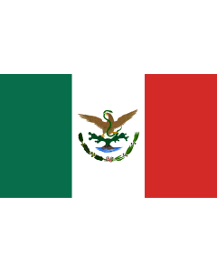 Fahne: Flagge: Mexico  1893-1916