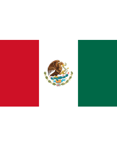 Fahne: Flagge: Mexiko