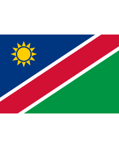 Fahne: Flagge: Namibia