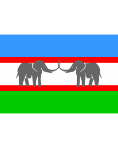 Fahne: Flagge: CANU | Caprivi African National Union of the Free State of Caprivi Strip/Itenge