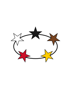 Fahne: Flagge: Suriname  1959–1975 | Suriname | Guyane néerlandaise  1959–1975 | Suriname van 1959 tot 1975