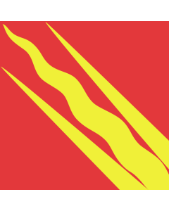 Fahne: Flagge: Østfold