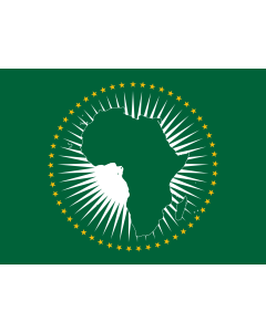 Fahne: Flagge: Afrikanische Union