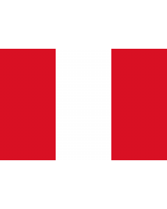 Fahne: Flagge: Peru