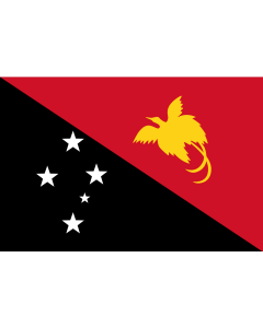 Fahne: Flagge: Papua-Neuguinea