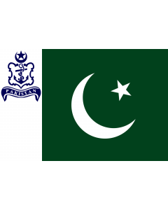 Fahne: Flagge: Naval Standard of Pakistan