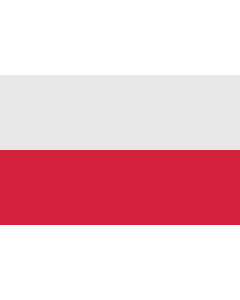 Fahne: Flagge: Poland corrected | W en Flag of Poland with official colors translated by Polish Wikipedian pl Wikipedysta DeJotPe per his Polish-language discussion on pl Dyskusja Flaga Polski and his translation of the official colors into sRGB -- white 